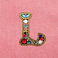 thumbnail image 4 of Porte-clés de Noël 26 Lettres Pendentif Strass, 4 of 8