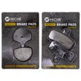 thumbnail image 1 of Niche Organic Brake Pad Set for Harley-Davidson Cross Bones Motorcycle MK1002609, 1 of 8