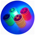 thumbnail image 2 of 200D Fly Tying Thread Fluorescent Fly Body Tying Material For Fly Fishing Hook Orange, 2 of 4