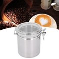 thumbnail image 4 of Stainless Steel Sealed Can, Anti Rust Stainless Steel Food Storage Container Convenient  For Biscuits For Tea Small 900ml,Medium 1300ml,Large 1600ml,Extra Large 2100ml, 4 of 8