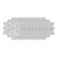 thumbnail image 3 of Set De Table Flocon De Neige Découpé En Pvc (Argent) - Lot De 12, 3 of 4