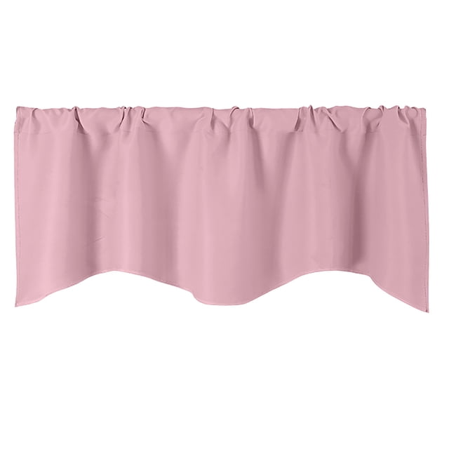 Agiferg Valance Curtains Extra Wide And Short Window Treatments Kitchen Living Bathroom