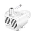 thumbnail image 2 of Mini Pompe à Eau Submersible USB 5V, Débit Réglable, Haute Levée, Conception Silencieuse, Sécuritaire pour Fontaines pour Animaux, Aquariums, Réservoirs à Poissons, Étangs, Hydroponie, Plastique Blanc Compact, 50 GPH, 2 of 6