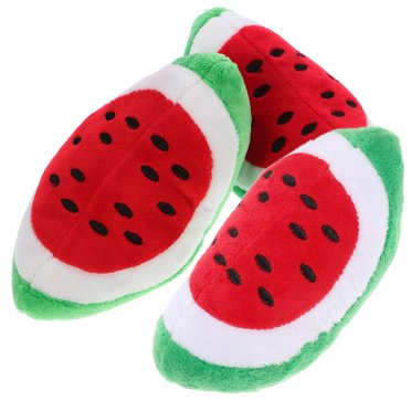 3pcs Dog Toys Dog Plush Toy Chewers Dog Toys Watermelon Cartoon Pet Toys Adorable Toys