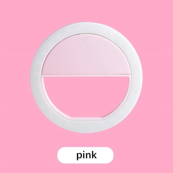 Clip on Selfie Ring Light, Portable Phone Light Clip, LED Fill Light for Phone, Laptop, Makeup Mirror, Video Conference and Live Streaming