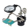 thumbnail image 1 of Graflsoa Adjustable LED Magnifying Lamp for Precision Work - 3.5X to 12X Zoom, 360° Rotation, Ideal for Crafts, Repairs, and Hobbies (Batteries Not Included), 1 of 6