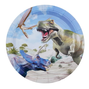 T-Rex 7" paper plates
