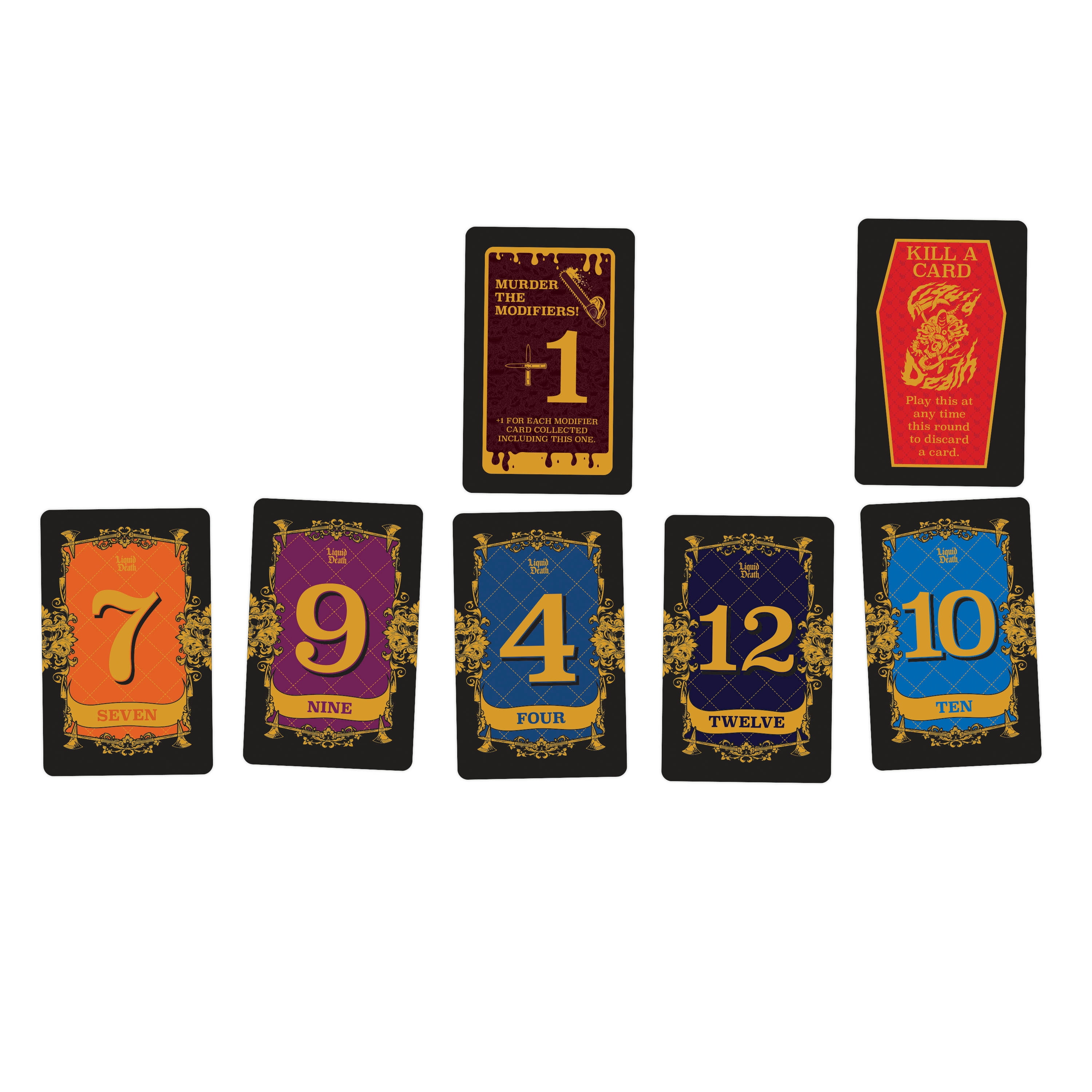 USAopoly Flip 7: Liquid Death Edition jeu de cartes