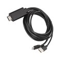 thumbnail image 4 of Câble d'Écran Synchronisé, Adaptateur Téléphone vers HDTV 4K pour Téléphone Mobile pour Jeu, 4 of 8