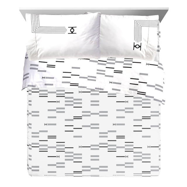 Star Wars Adulte Ensemble de Draps 4-Pièces pour Lit Double