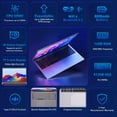 thumbnail image 2 of Exsurf Portable 17,3 Po FHD, AMD Ryzen 3, 16 Go de RAM 512 Go SSD, Windows 11 Pro, Carnet d'Affaires et d'Étude, 2 of 9