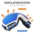thumbnail image 3 of Eccomum Shock Resistance Ski Goggles for Men Women Fog Protection Snow Goggles, 3 of 6