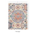 thumbnail image 4 of Linon Tapis Tripoli Rondels en Polyester Tufté à la Main 5'x7' en Ivoire, 4 of 4