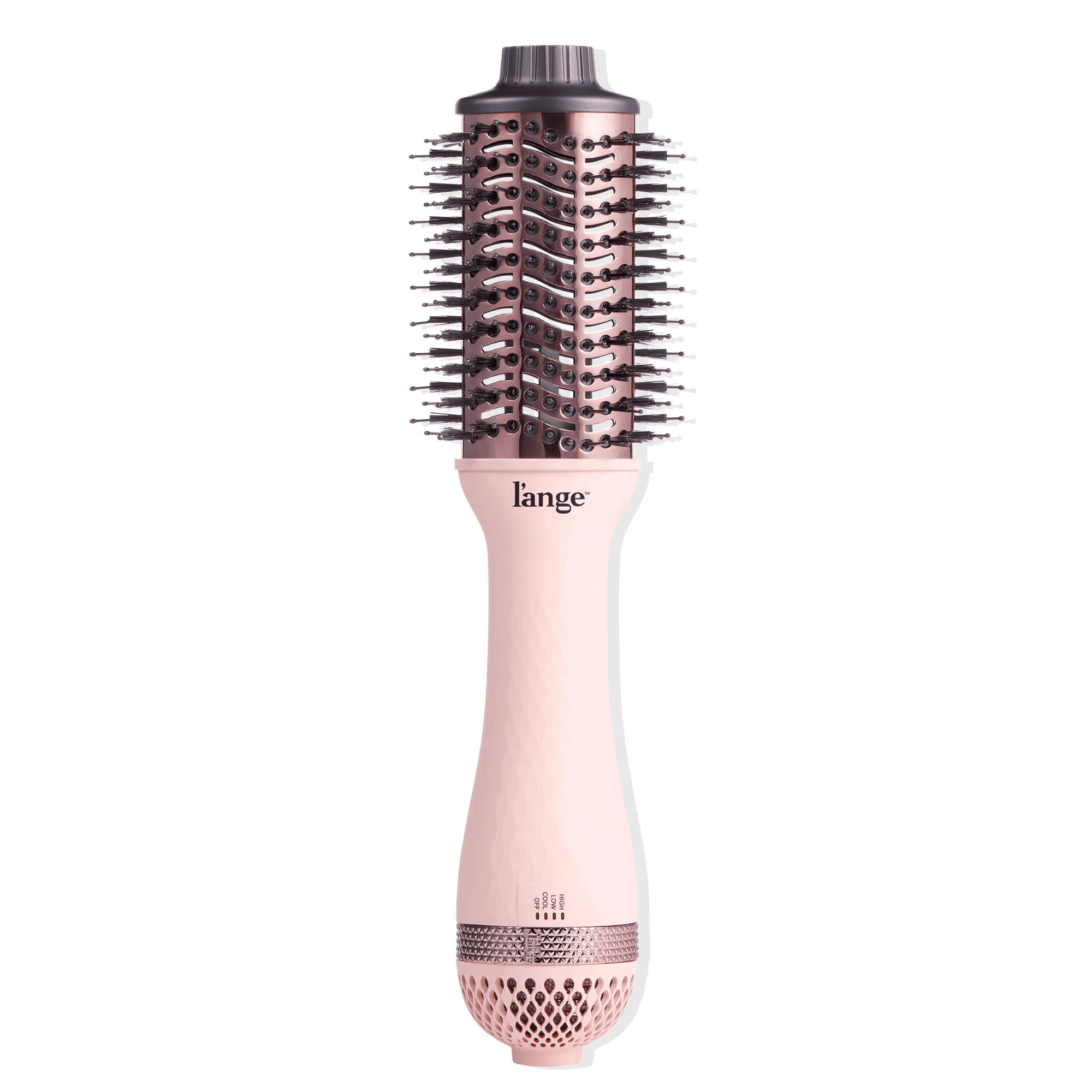 L'ange Hair Brosse Soufflante 2-en-1 en Titane le Volume avec Embout Ovale