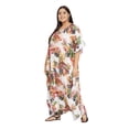 thumbnail image 4 of Caftans Longs pour Femmes Grande Taille Robe Caftan Robe de Soirée Fête Été Plage Robe d'Été Manches Kimono Longues Robes Décontractées en Ligne, 4 of 7