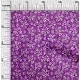 thumbnail image 2 of oneOone Velvet Purple Fabric Asian Block Craft Projects Decor Fabric Printed By The Yard 58 Inch Wide, 2 of 4