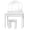 White, variant on Costway Vanity Table Stool Set Large Tri-folding Lighted Mirror 6 Drawer Dresser Black