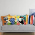 thumbnail image 2 of DIY Latch Hook Set Throw Pillow Stitch Crocheting Cushion Embroidery Covers Craft for Embroidery Carpet Wolf, 2 of 9