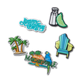 thumbnail image 1 of Crocs Jibbitz Lot de 5 Margaritaville / Jibbitz pour Crocs, 1 of 3