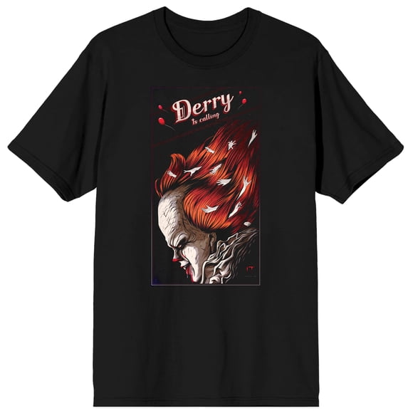 T-Shirt Graphique pour Hommes It The Movie Pennywise - L