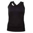 thumbnail image 2 of Blank Activewear Pack of 2 Women's Tank top, Racer Back, Quick Dry Performance birdseye fabric, 2 of 3