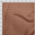 thumbnail image 2 of oneOone Silk Tabby Fabric Aztec Flame Stitch Print Fabric BTY 42 Inch Wide, 2 of 3