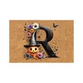 thumbnail image 1 of Todaioua Halloween Letter Pumpkin Mats Fall Leaves Plant Flowers 16x24 Inch Washable Rug for Front Door Inside Front Outside Entrance Fall Rugs for Halloween Outdoor Decorations Indoor Door Mat, 1 of 2
