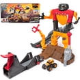 thumbnail image 1 of Monster Jam Smash & Bash SmashBot Playset with Launcher and Monster Truck, 1:64 Scale, 1 of 4