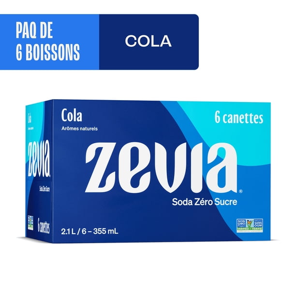 soda② Zevia Cola6X355ML - Walmart.ca