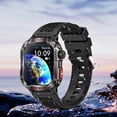 thumbnail image 1 of Chmadoxn Smart Watch HT29 Smartwatch Outdoor Sports LED Lamp Banknote Detection Lamp Call Altitude Barometric Pressure Bracelet Smart Watches, 1 of 9