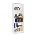 thumbnail image 4 of Furinno JAYA Bibliothèque Simple pour la Maison à 5 Tablettes, Blanc, 4 of 5