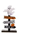 thumbnail image 1 of Citrouille d'Halloween en Bois Décoration d'Ambiance Festive Décorations de Table Cartes Décorations d'Halloween Créatives., 1 of 6
