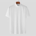 thumbnail image 1 of Mefallenssiah Hauts pour Hommes, Liquidation Été Chemise à Manches Courtes Col Montant, 1 of 1