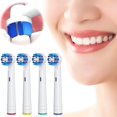 thumbnail image 1 of Replacement Toothbrush Heads For 4 Pack Replacement Heads Compatible With Toothbrush 7000/Pro 1000/9600/500/3000/8000,Blue Electric Toothbrush, 1 of 9