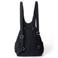 thumbnail image 2 of Summer Backpack Multi Pocket Women/Men Knapsack Solid Travel Bag  School Backpack  Beige, 2 of 10