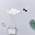 thumbnail image 2 of Plastic Star Cloud Hook Clothes Storage Hanger Rack Wall Kid Bedroom Decor, 2 of 7