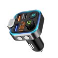 thumbnail image 1 of Car Bluetooth 5.0 FM Transmitter Car MP3 Player Large Microphone QC3.0 PD20W Dual USB Fast Charger Car Electronics Accessories, 1 of 1