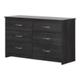 thumbnail image 2 of Commode 6 tiroirs pour Adulte, fini Chêne gris, collection Tassio de Meubles South Shore, 2 of 11