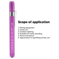 thumbnail image 3 of Pen Light, LED Pocket Size Pen Flashlight With Pocket Clip And 50mm Measurement Scale, Premium  Lights, Suitable For Camping, Outdoor, And Emergency, 3 of 8
