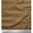 thumbnail image 1 of Soimoi Brown Cotton Jersey Fabric Giraffe Animal Decor Fabric Printed BTY 58 Inch Wide, 1 of 3