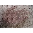 thumbnail image 4 of oneOone Cotton Silk Dusty Brown Fabric Geometric Block Sewing Craft Projects Fabric Prints By Yard 42 Inch Wide, 4 of 4