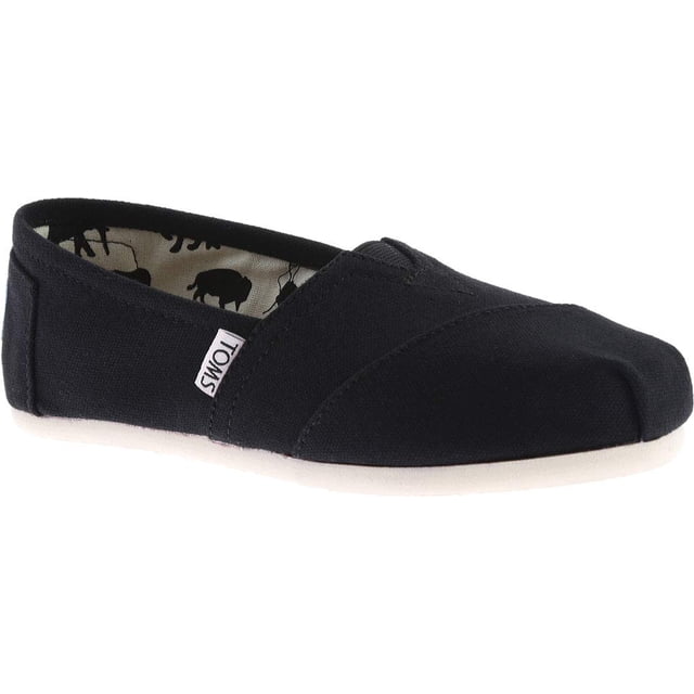 TOMS Robe Sans Manches en Toile pour Femme, Noir sur Noir, 8 m