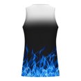 thumbnail image 4 of IROINID Débardeurs pour Hommes, Hommes Casual Mode Gradation Impression Pull Col Rond Débardeurs de Sport, 4 of 4