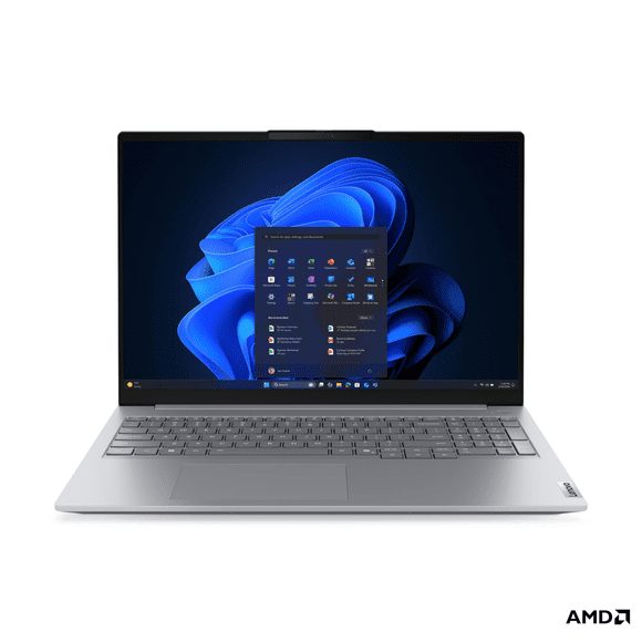 Lenovo ThinkBook 16 Gen 9 16" FHD+ Laptop, AMD Ryzen 7 250, 32GB DDR5, 1TB SSD, Dual USB4, HDMI 2.1, RJ-45, Fingerprint, FHD IR Camera, Windows 11 Pro