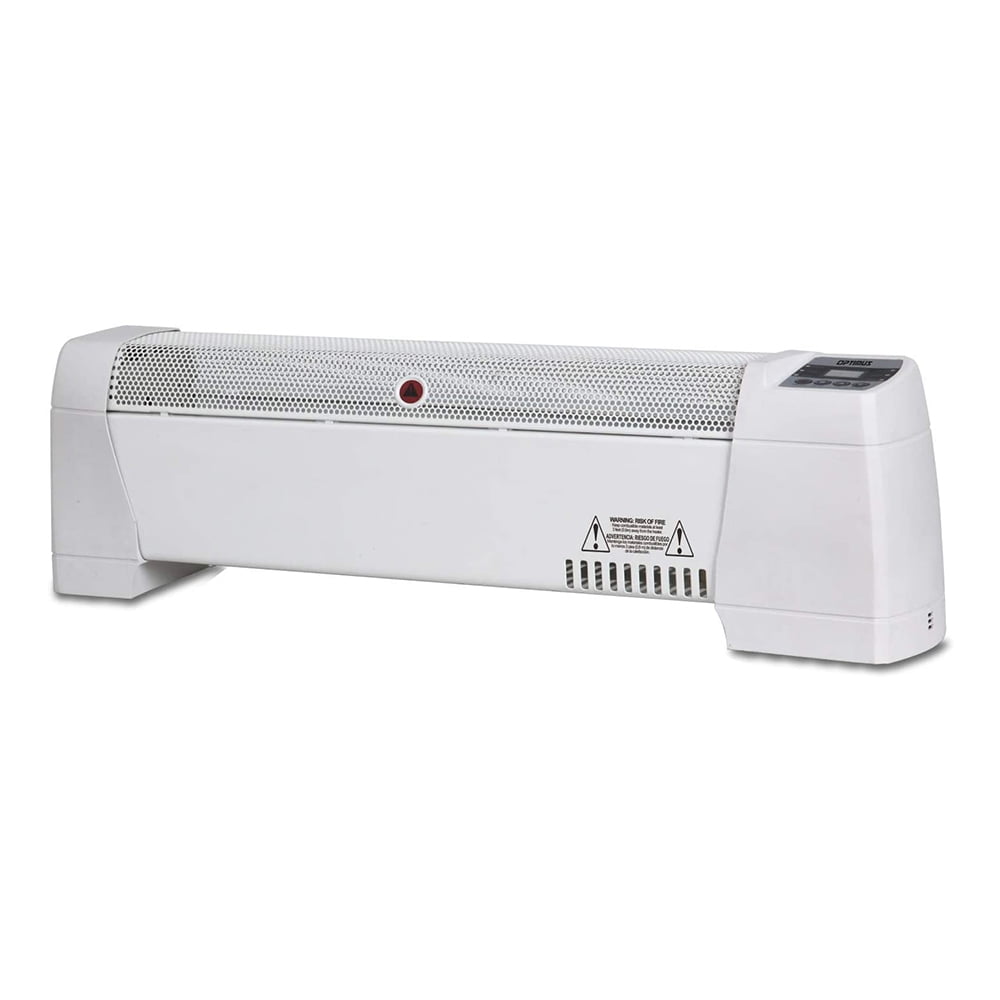 Optimus H-3603 30 Inch Baseboard Convection Space Heater with Digital Display
