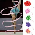 thumbnail image 1 of SUTENGDA Dance Ribbons Streamers 13Ft Unisex Kids‘ Gymnastics Ribbon Wands Perfect Rhythm Sticks for Talent Shows Artistic Dancing Twirling, 1 of 8