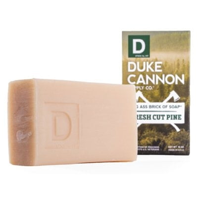 Big Ass Brick of Soap, Fresh Cut Pine, Eucalyptus & Sequoia Redwood, 10 oz. - 03PINE1