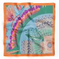 thumbnail image 3 of Bimba Cotton Voile Rectangular Printed Scarf Women Wrap Bandanas-40 x 40 Inches, 3 of 7