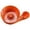 Orange1, variant on 3D Printed Hydro Bowl Food Grade Materials Automatic Fruit Washer Bowl Fruit Bowl Multipurpose Rinse Drain Portable Fruit Cleaning Drain for Home