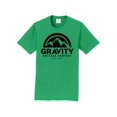 thumbnail image 1 of Gravity Outdoor Co. T-Shirt à Manches Courtes - Vert Kelly - Logo Noir - TG, 1 of 1